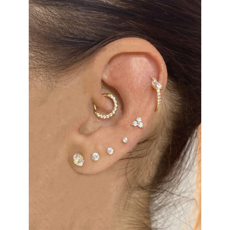 Piercing cartilage