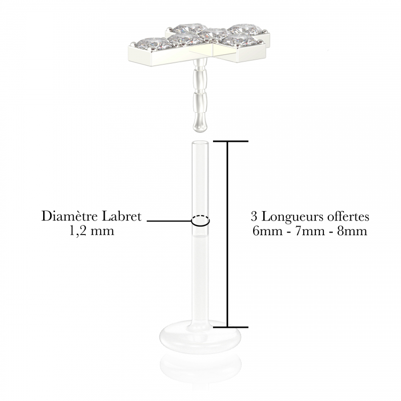 ©La Shining Cross Popart Piercing 6