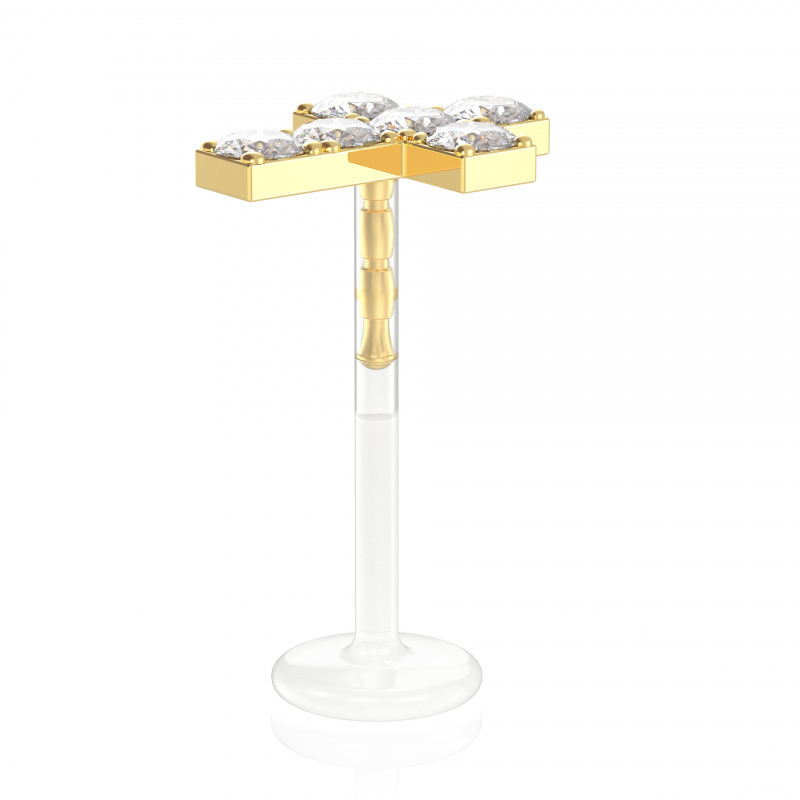 ©La Shining Cross Popart Piercing 7