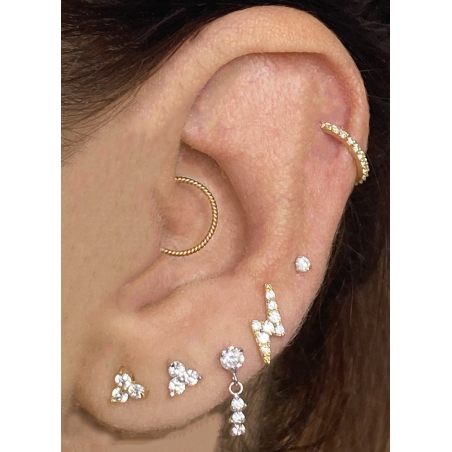 Piercing cartilage oreille