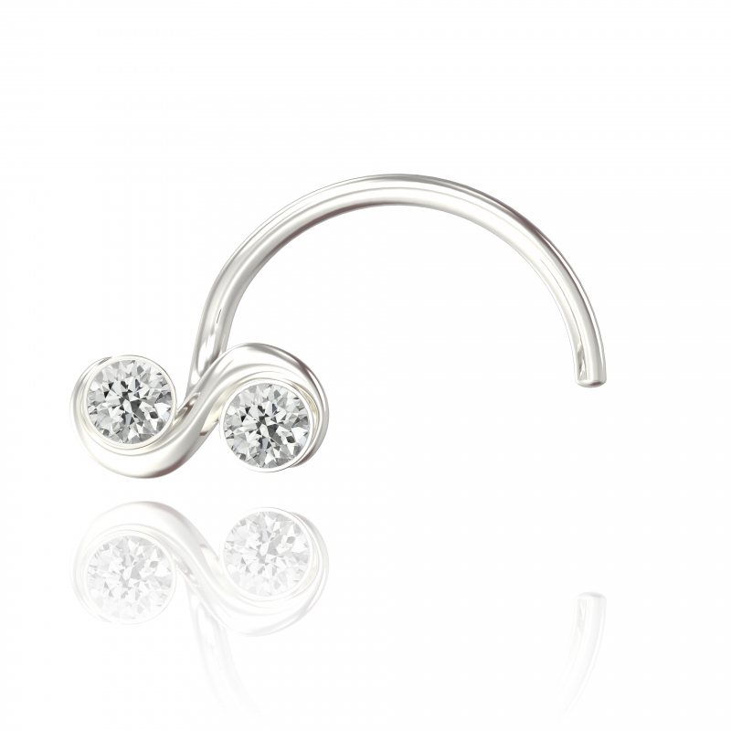 ©The Double Strass Nose Popart Piercing