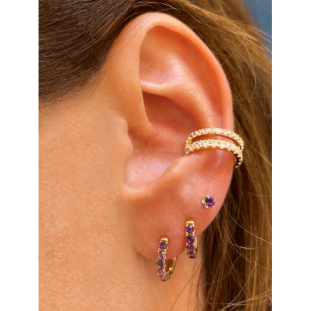 Boucles D'oreilles Créoles Et Barres Piercing 16G - Acier Inoxydable Sans Nickel - Pour Rook, Tragus, Cartilage