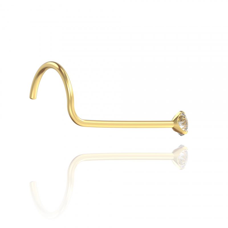 Diamond Nose Piercing Popart Piercing 0,05K