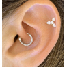 piercing oreille titane