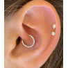 piercing oreille titane