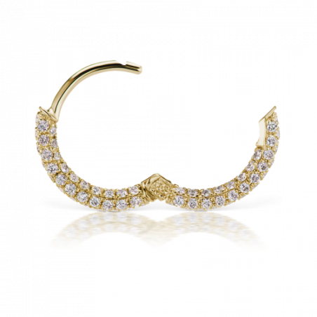 Piercing Maria Tash - Anneau Pavé (8mm) - 3 Piercing Maria Tash - Anneau Pavé (8mm) - 3
