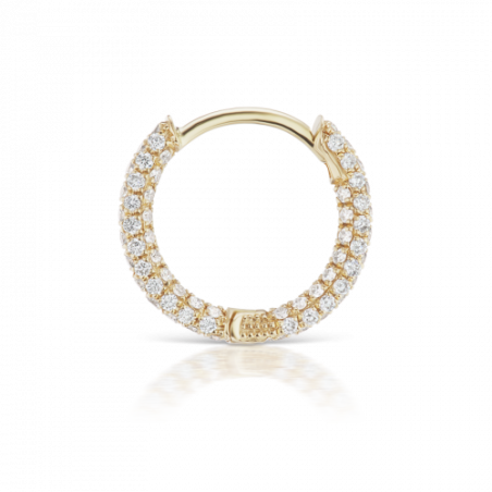 Piercing Maria Tash - Anneau Pavé (8mm) - 2 Piercing Maria Tash - Anneau Pavé (8mm) - 2