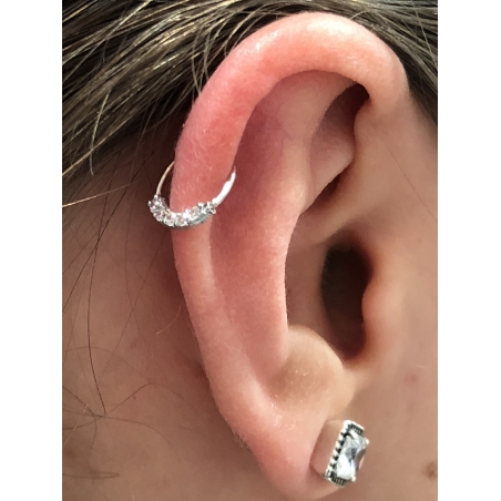 Piercing anneau daith et helix - 4