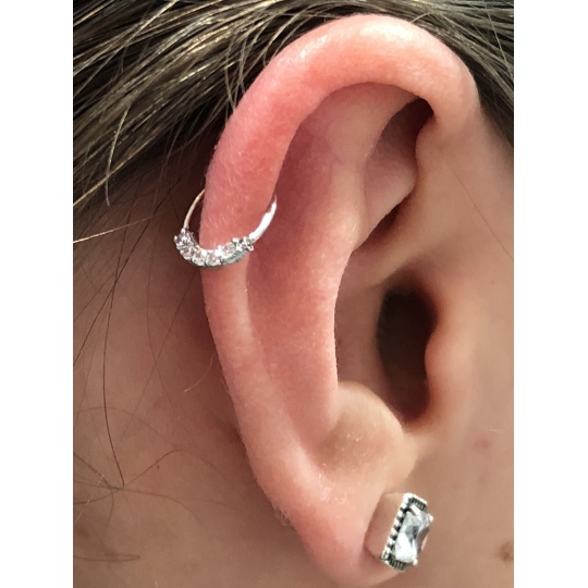 Piercing anneau daith et helix | Popart Piercing