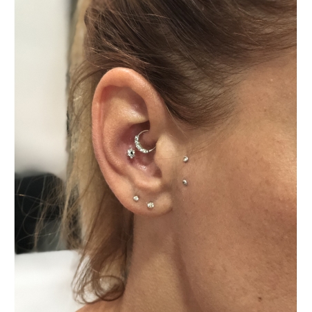 Piercing anneau daith et helix - 5 Piercing anneau daith et helix - 5
