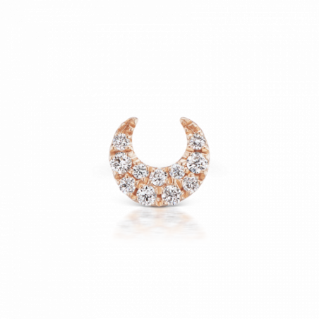 Piercing Maria Tash Lune 11 diamants - 8 Piercing Maria Tash Lune 11 diamants - 8