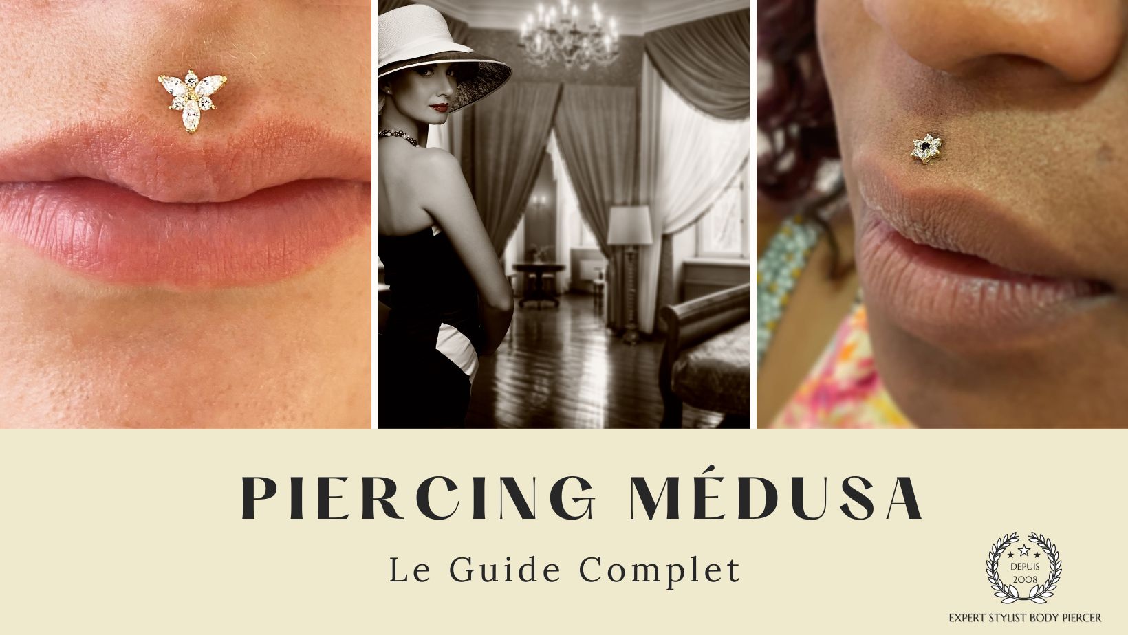 Piercing lèvre : Tout savoir sur les différents emplacements